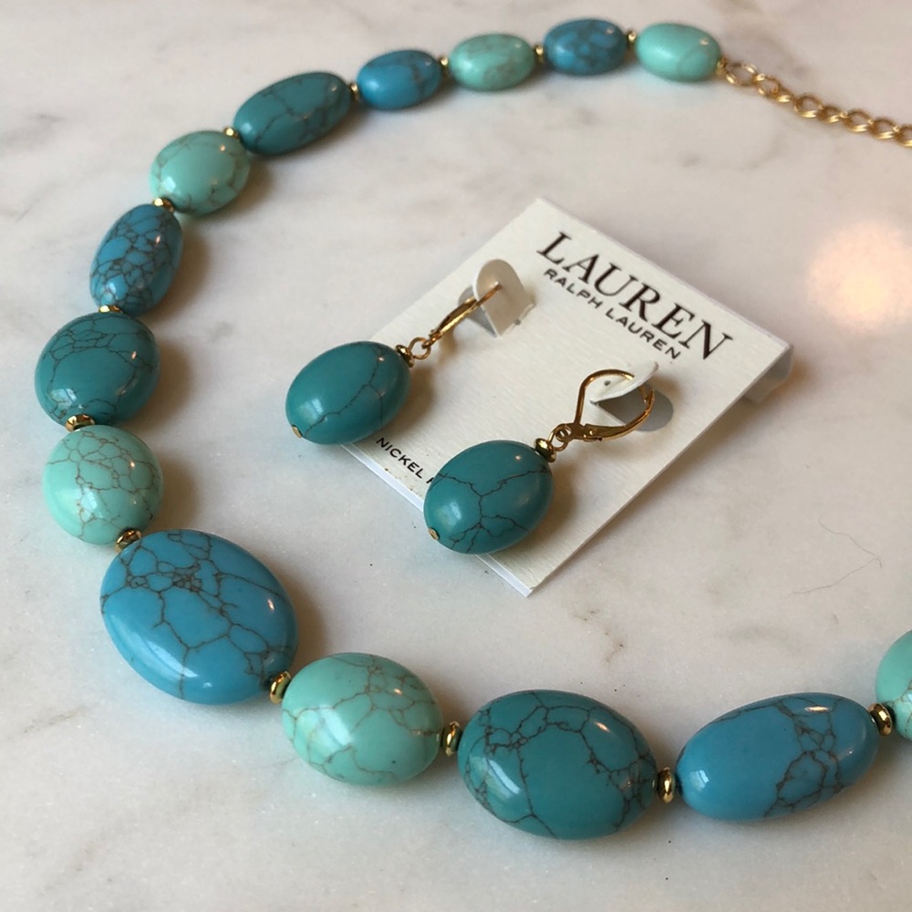 Ralph Lauren Necklace & Earrings